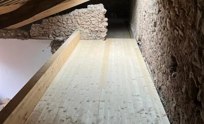 Étage et mezzanine, Saint-Jean-de-Bournay, ETC CHARPENTES