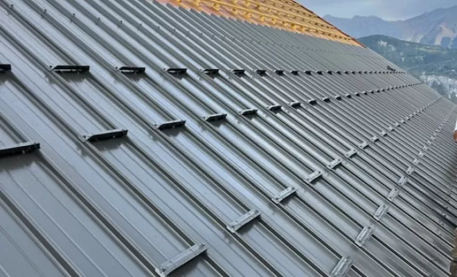 Toiture en Bac acier , Saint-Jean-de-Bournay, ETC CHARPENTES